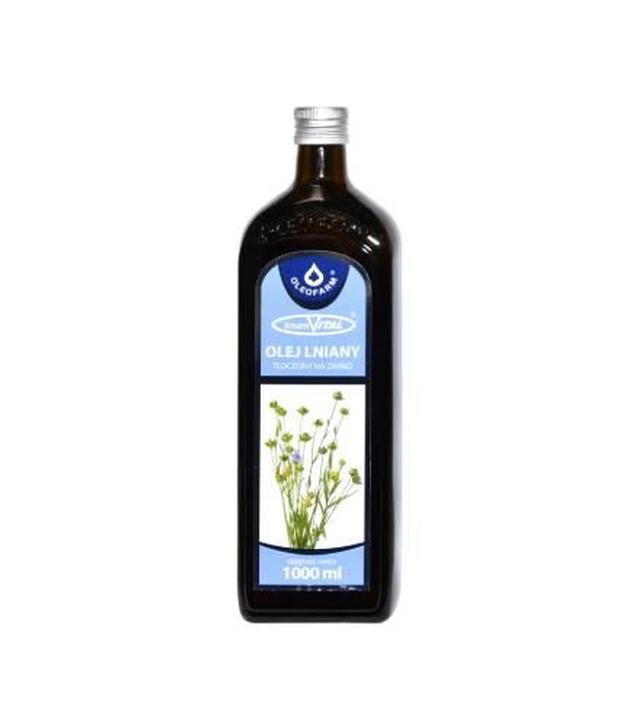 Oleofarm, olej lniany, 1000 ml
