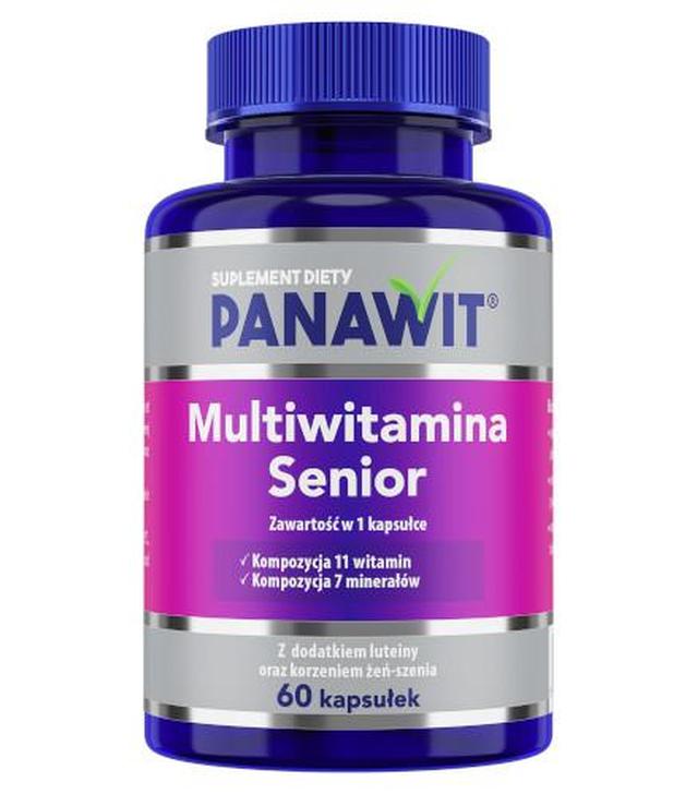 PANAWIT Multiwitamina Senior, 60 kapsułek