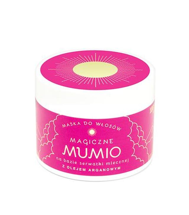 Nami Magiczne Mumio Maska do włosów na bazie serwatki mlecznej z olejem arganowym - 200 ml - cena, opinie, właściwości