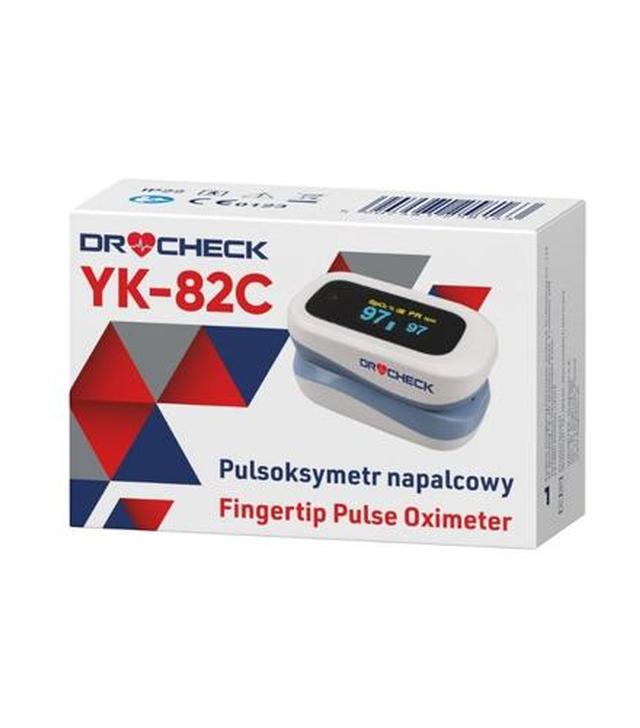 Dr Check YK-82C Pulsoksymetr napalcowy, 1 sztuka