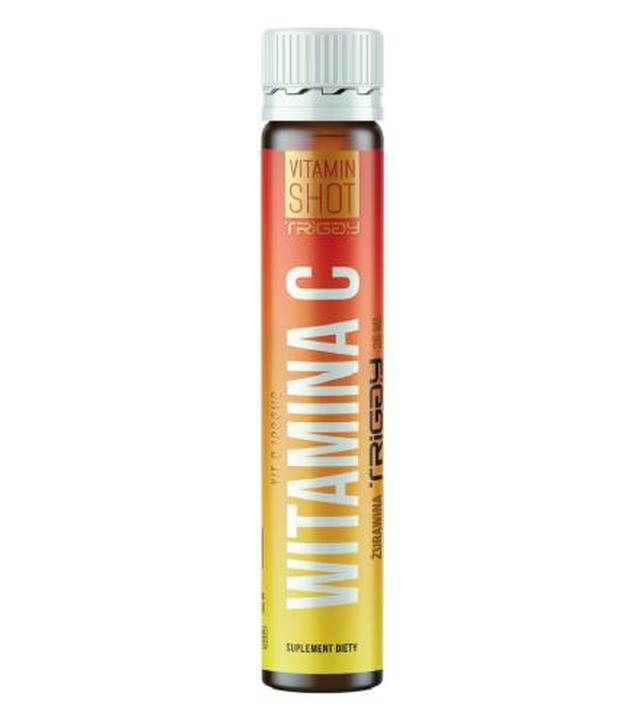 TRIGGY VitaminShot Witamina C smak żurawinowy, ampułka 25 ml - ważny do 2025-10-31
