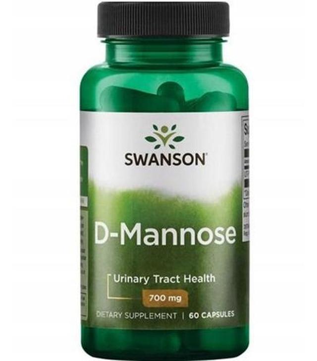 SWANSON D-Mannoza - 60 kaps.
