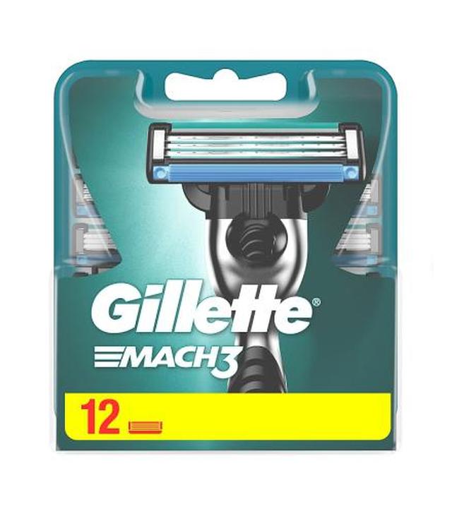 Gillette Mach3 Wkład do maszynki, 12 szt., cena, opinie, stosowanie
