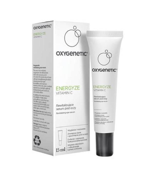 Oxygenetic Energyze vitamin C, rewitalizujące serum pod oczy, 15 ml