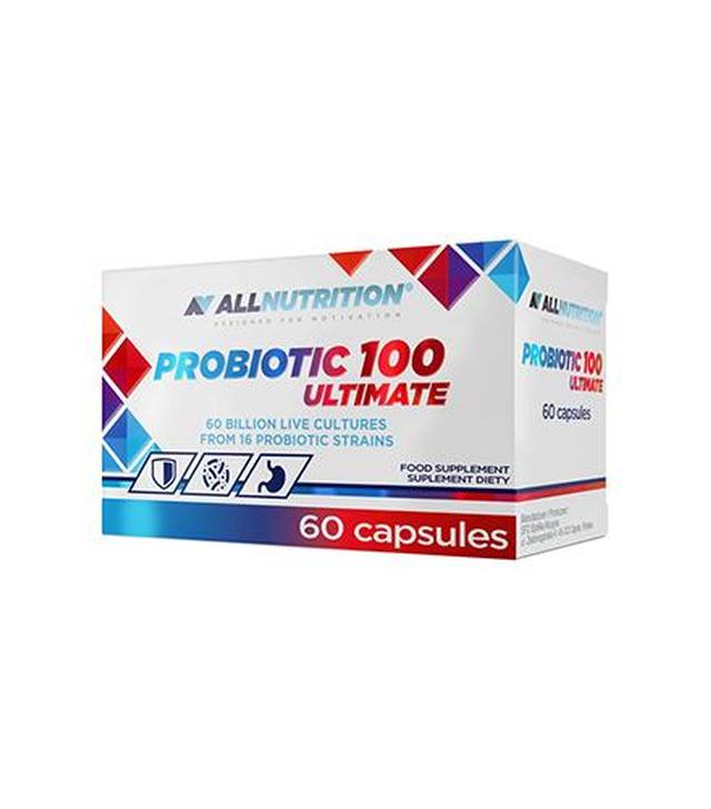 Allnutrition Probiotic 100 Ultimate - 60 kaps. - cena, opinie, właściwości