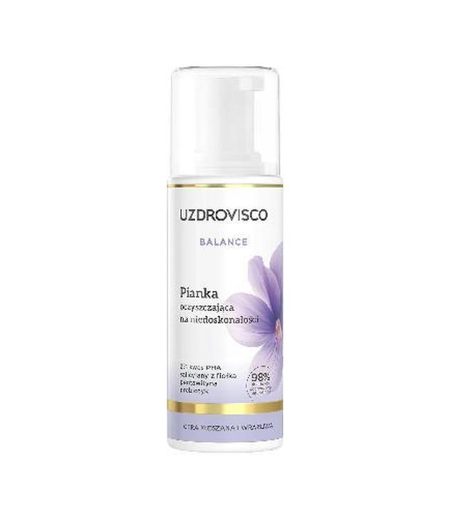 Uzdrovisco Balance Pianka oczyszczająca na niedoskonałości, 150 ml