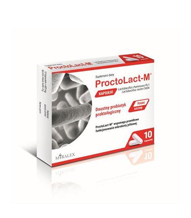 ProctoLact-M 400 mg, 10 kapsułek