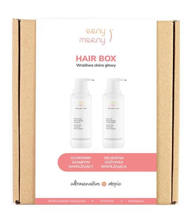 Eeny Meeny Hair Box Zestaw Ochronny szampon nawilżający - 200 ml + Delikatna odżywka nawilżająca - 200 ml  - cena, opinie, wskazania