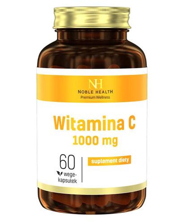 NOBLE HEALTH Witamina C 1000 mg - 60 kaps.