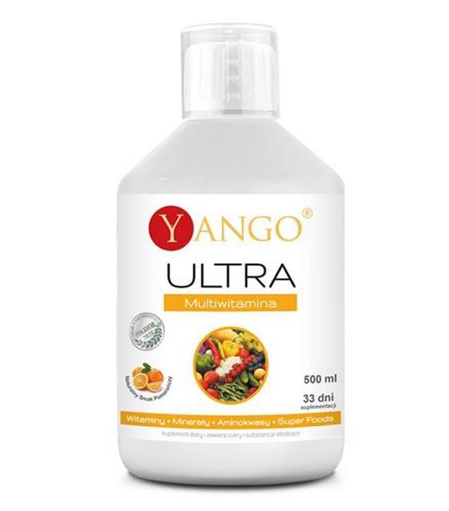 Yango Ultra Multiwitamina - 500 ml - cena, opinie, wskazania