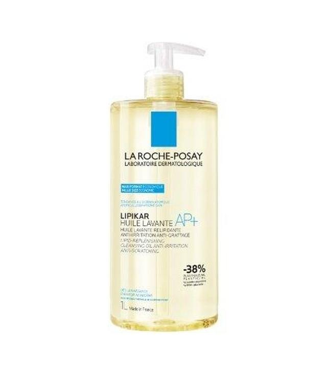 La Roche-Posay Lipikar Oil AP+ Olejek Myjący Uzupełniający Poziom Lipidów, 1000 ml - 1023889 - brak pompki