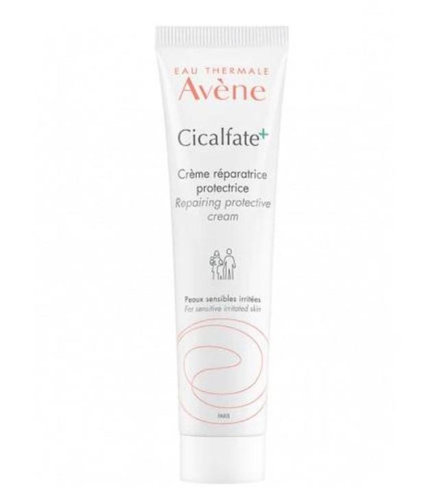 Avene Cicalfate+ Regenerujący Krem ochronny do twarzy i ciała dla skóry wrażliwej i podrażnionej, 100 ml