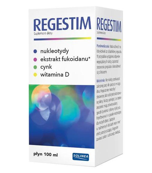 Regestim płyn na wspomaganie organizmu, 100 ml - ważny do 2025-06-30