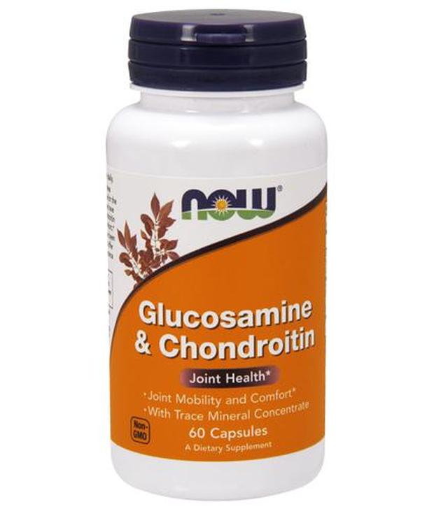 NOW FOODS Glucosamine & Chondroitin - 60 tabl.