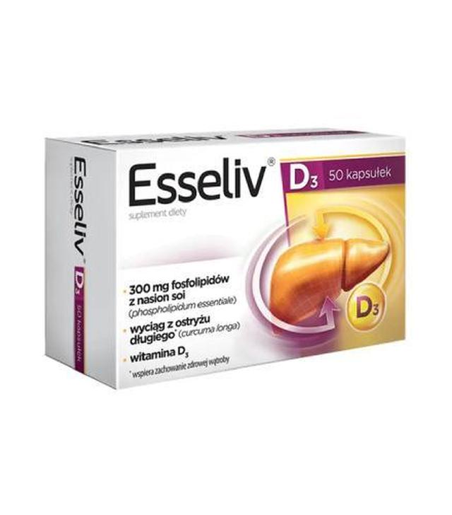 Esseliv D3 50 kapsulek