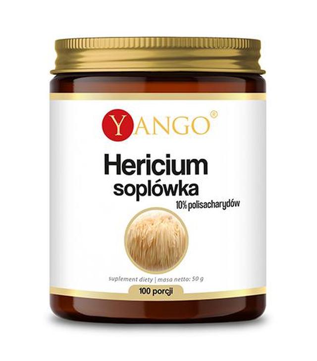 Yango Hericium soplówka, 50 g cena, opinie, stosowanie