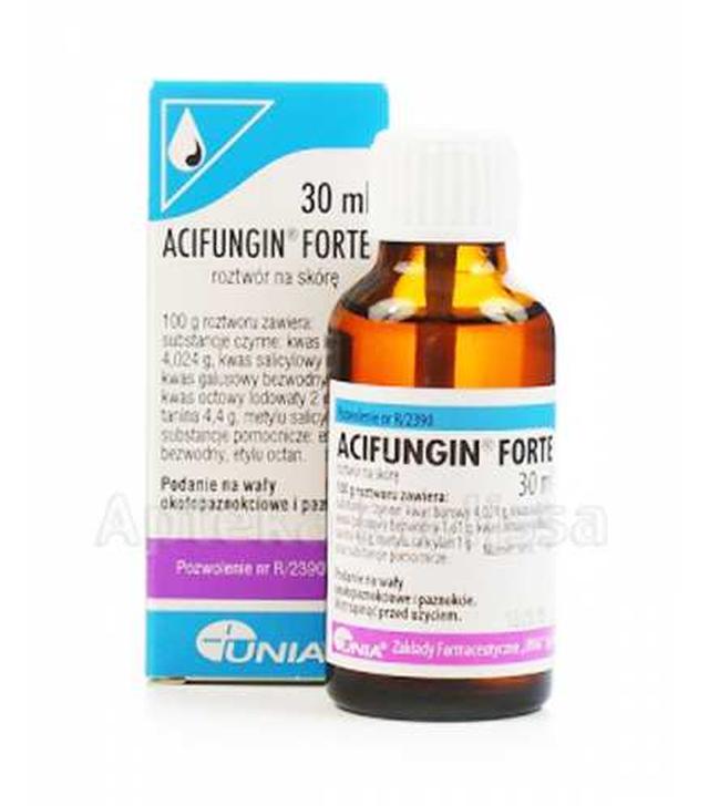 ACIFUNGIN FORTE Płyn do stosowania na skórę - 30 ml