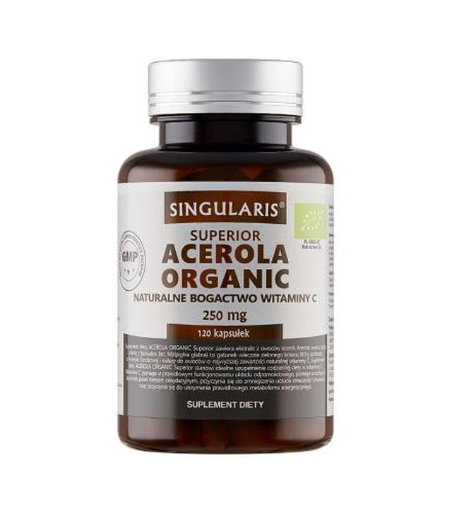 SINGULARIS SUPERIOR ACEROLA ORGANIC 250 mg - 120 kaps.