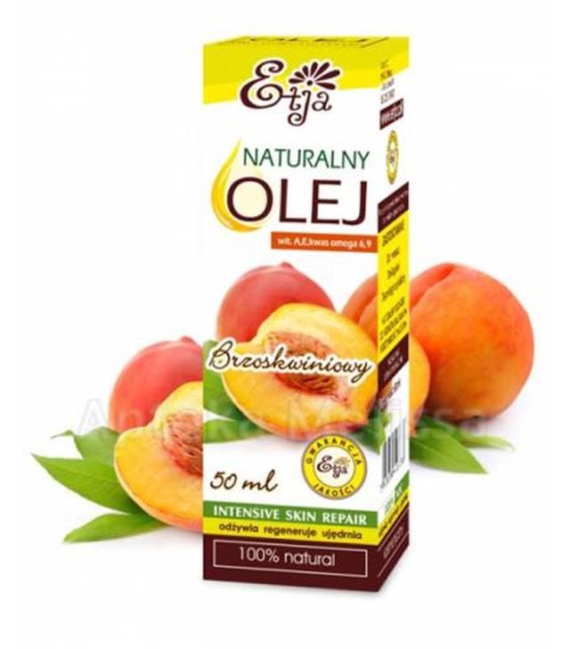 ETJA Naturalny olej brzoskwiniowy - 50 ml