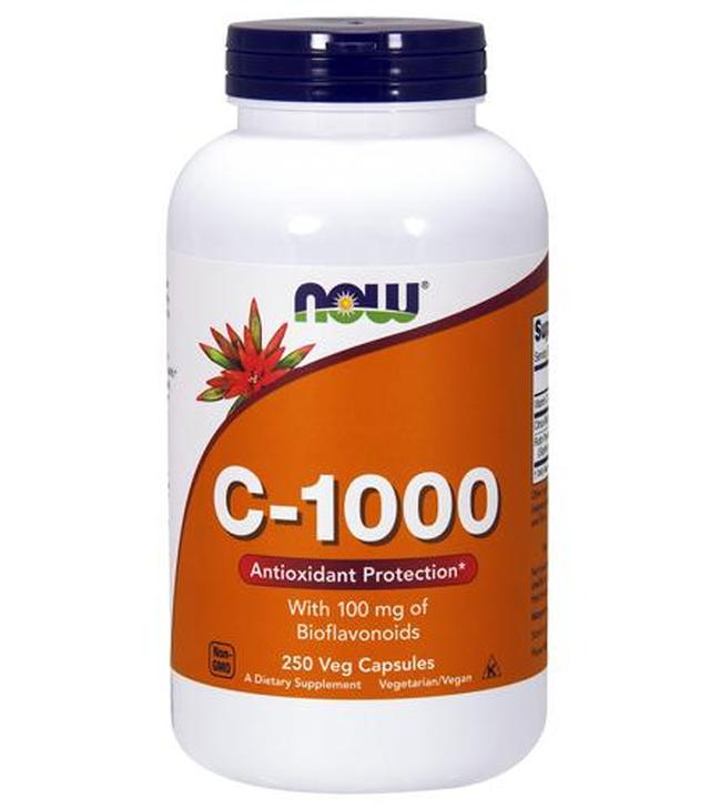 NOW FOODS Vitamin C-1000 - 250 kaps.