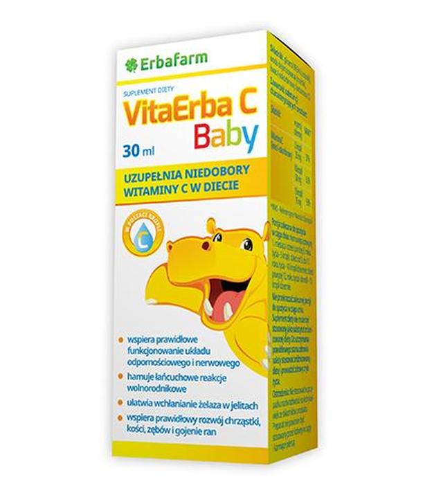 VitaErba C Baby - 30 ml - cena, opinie, dawkowanie - ważny do 2024-07-31