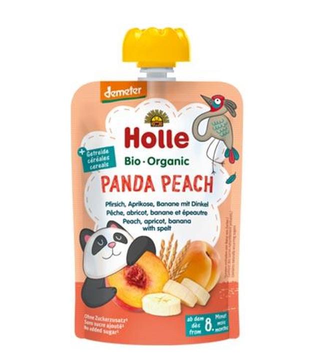 HOLLE Mus z brzoskwini, moreli, banana z orkiszem - 100 g - ważny do 2025-08-13