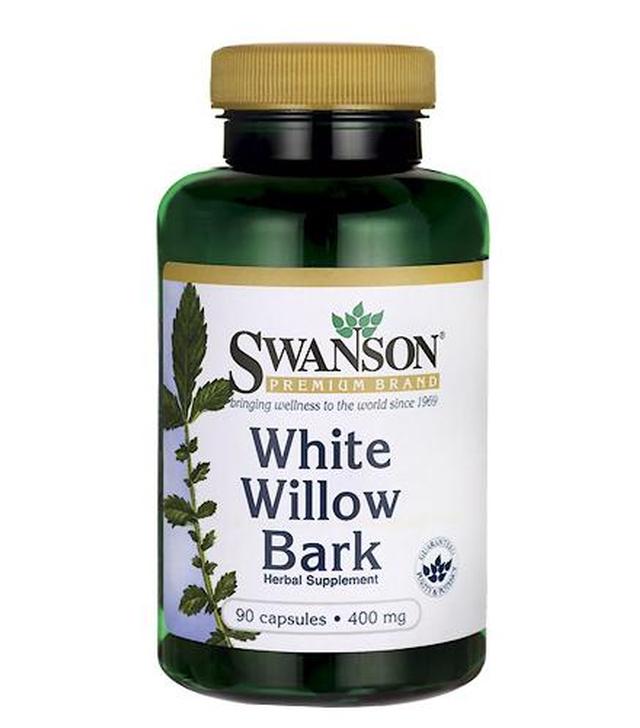 SWANSON White willow bark, 90 kapsułek
