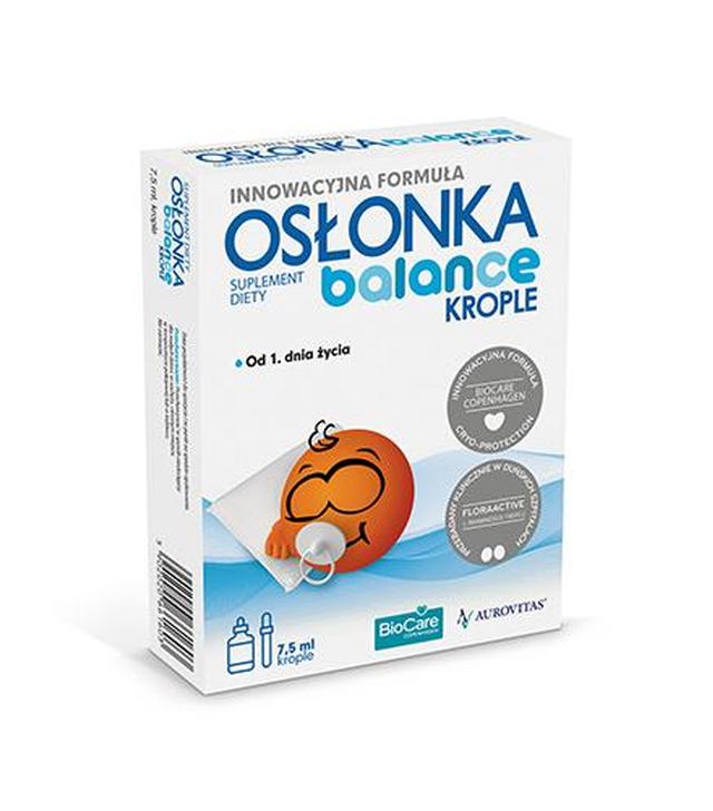 OSŁONKA BALANCE Krople, 7,5 ml, na kolki dla dzieci, cena, opinie, stosowanie