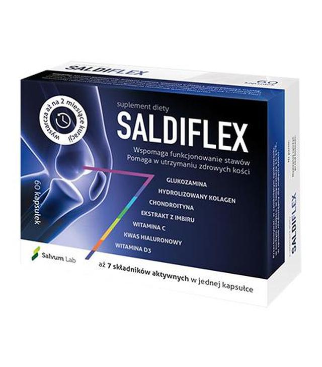Saldiflex, 60 kaps., cena, opinie, właściwości