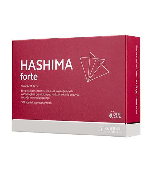 HASHIMA FORTE - 30 kaps. Dla chorych na Hashimoto.