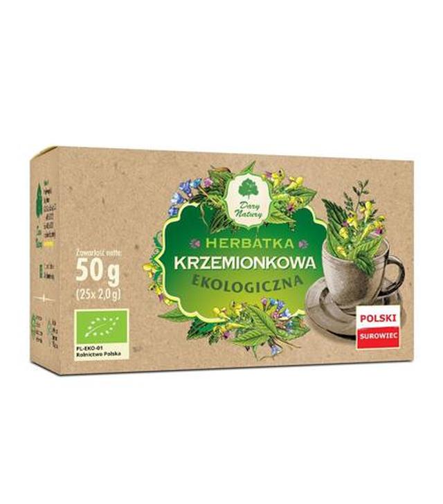 DARY NATURY Herbatka krzemionkowa - 25 sasz. - cena, opinie, wskazania