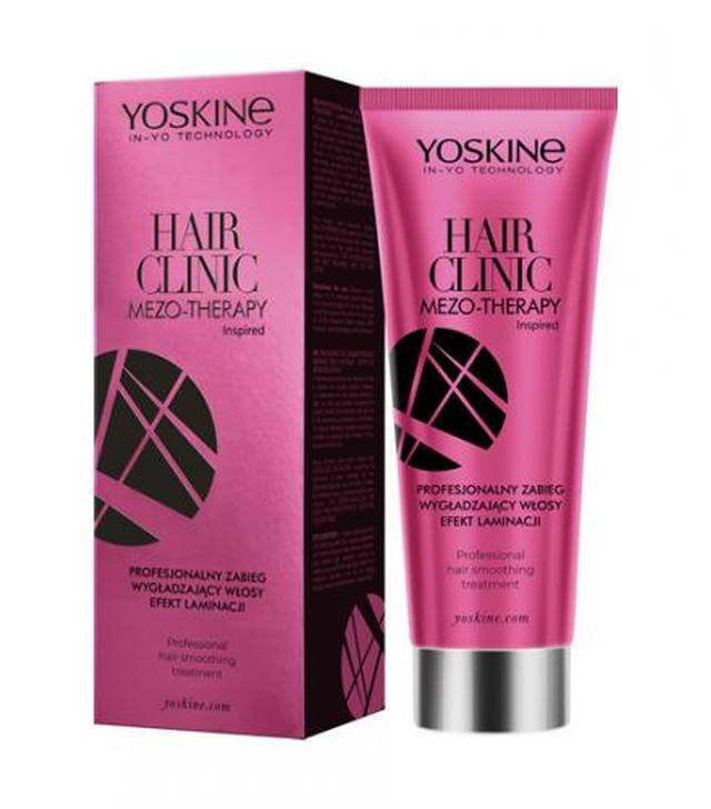 YOSKINE Hair Clinic Mezo Therapy profesjonalny zabieg wygłądzająco-odbudowujący, 200 ml