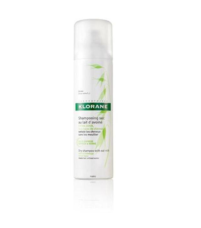 Klorane Ultrałagodny szampon suchy z mleczkiem owsa, 150 ml