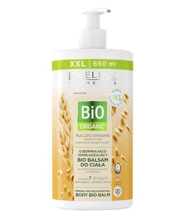 Eveline Cosmetics Bio Organic Ujędrniająco-Odmładzający Bio Balsam do ciała, 650 ml,  cena, opinie, wskazania
