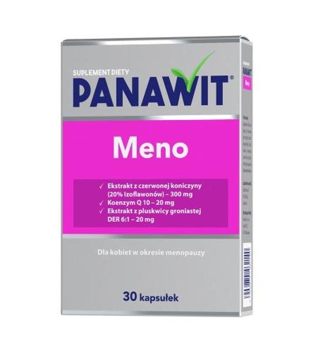 PANAWIT Meno, na menopauzę, 30 kapsułek