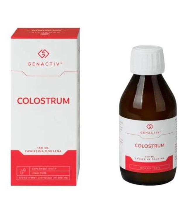 Genactiv Colostrum, zawiesina doustna, 150 ml