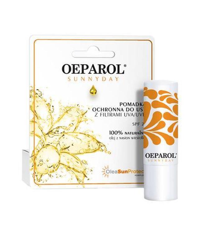 OEPAROL SUNNYDAY pomadka ochronna do ust z filtrami UVA/UVB SPF25 4,8 g