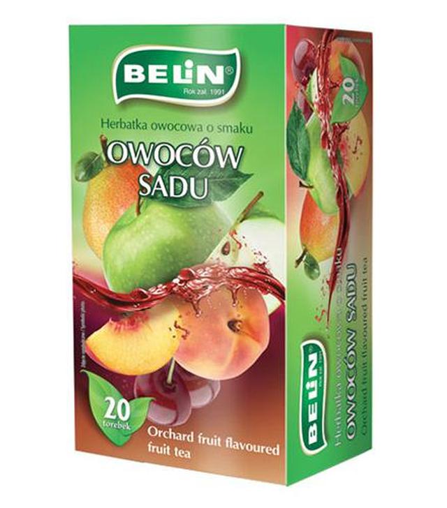 Belin Herbatka owocowa o smaku owoców sadu, 20 x 2 g, cena, opinie, składniki