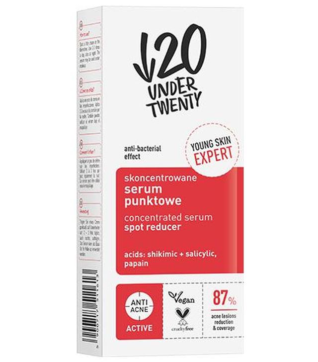Lirene Under Twenty Skoncentrowane serum punktowe, 15 ml