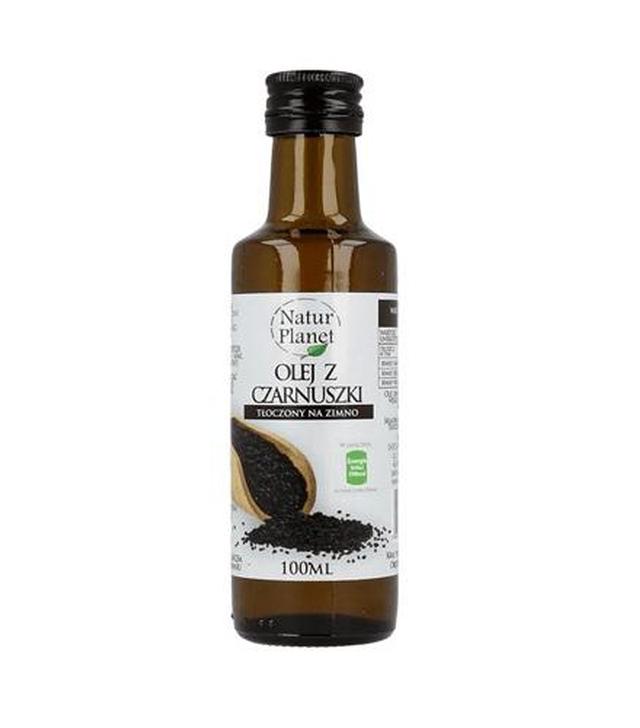 NATUR PLANET Olej z czarnuszki nierafinowany - 100 ml Na odporność, alergie, problemy skórne - cena, opinie, stosowanie  - ważny do 2025-10-31