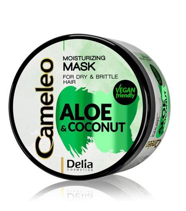 Cameleo Aloes i kokos Maska nawilżająca do włosów suchych i łamliwych - 200 ml - cena, opinie, stosowanie