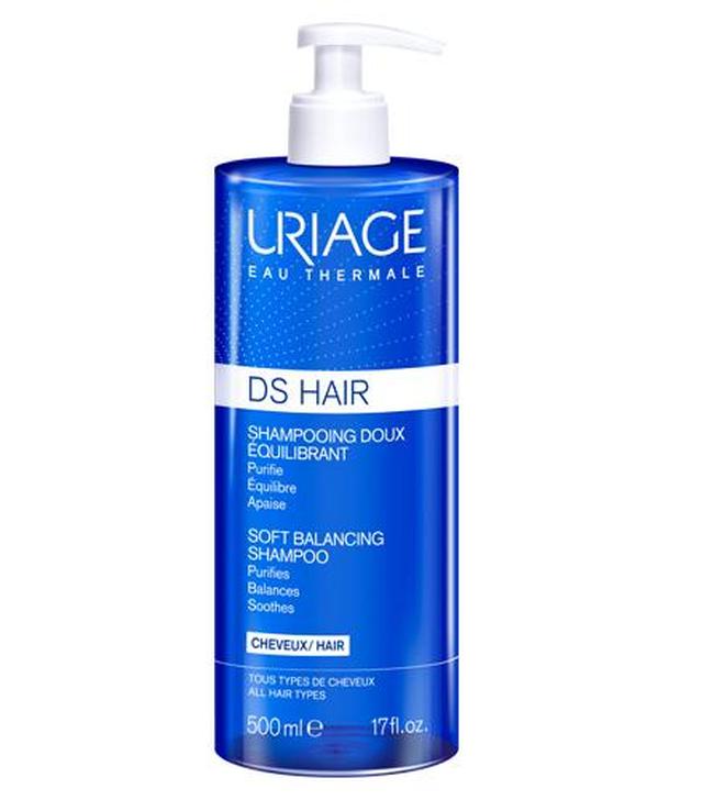 Uriage DS Hair Delikatny szampon regulujący - 500 ml - cena, opinie, właściwości