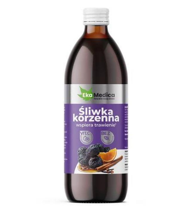 Ekamedica Śliwka Korzenna sok, 500 ml