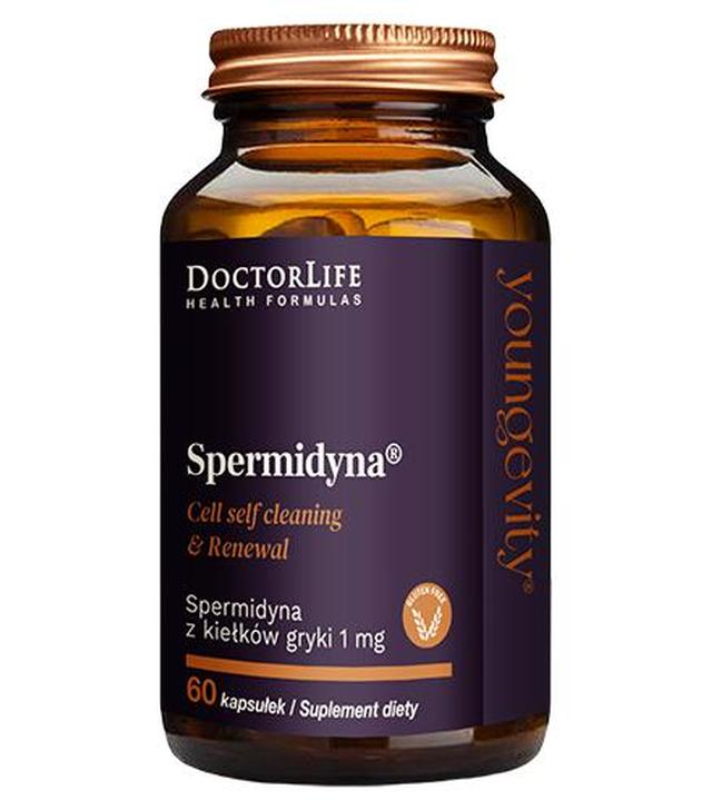 Doctor Life Spermidyna, 60 kaps., cena, wskazania, opinie