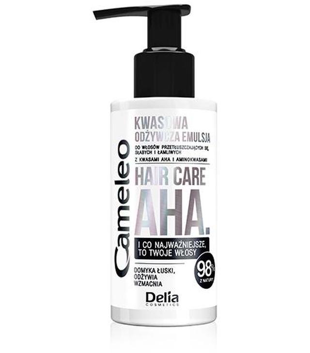 Cameleo Hair Care AHA, Emulsja odżywczo-kwasowa butelka do włosów, 150 ml