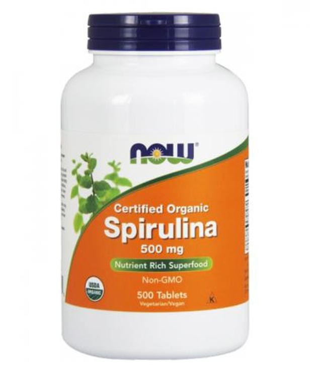 NOW FOODS Spirulina 500 mg - 500 tabl.
