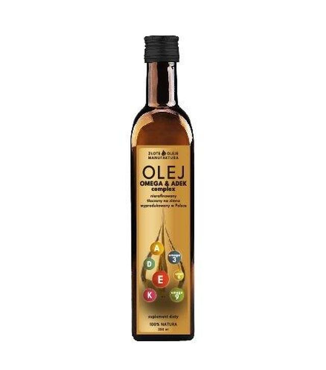 Złote oleje Olej Omega & ADEK, 250 ml