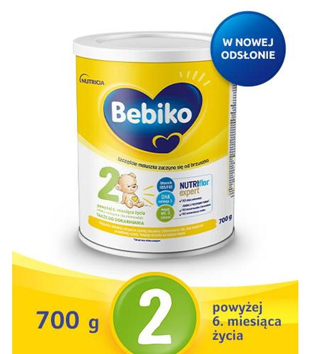 Bebiko 2 Nutriflor Expert, 700 g, Mleko następne po 6. miesiącu - ważny do 2024-06-08