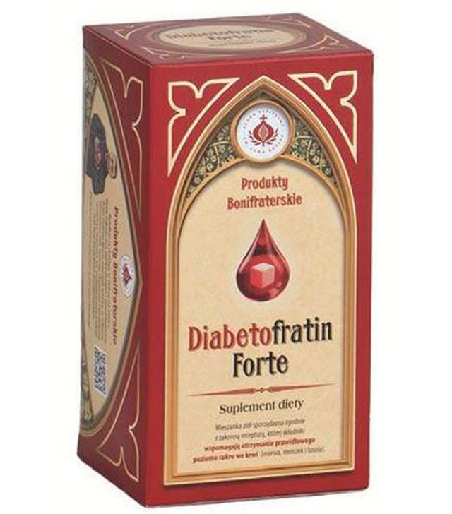 Produkty Bonifraterskie Diabetofratin Forte - 30 sasz. - cena, opinie, wskazania