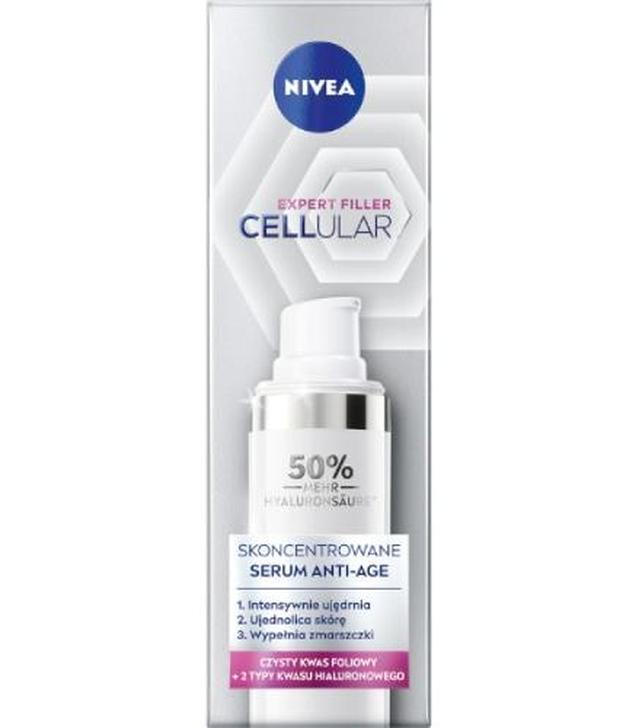 NIVEA Cellular Expert Filler Skoncentrowane Serum Anti-Age, 40 ml